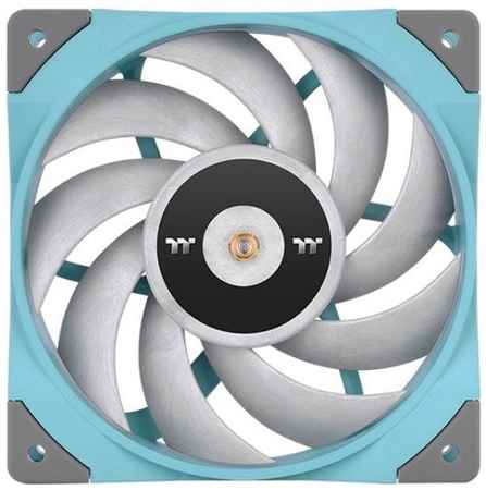Вентилятор Thermaltake TOUGHFAN 12 CL-F117-PL12TQ-A 120x120x25mm, 500-2000rpm, 58.35 CFM, 22.3dBA, 4-pin PWM, turquoise 969337058