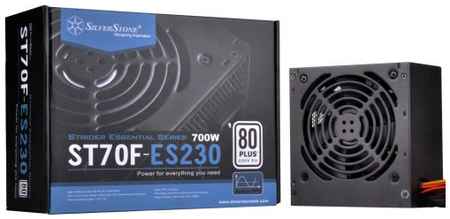 Блок питания ATX SilverStone ST60F-ES230 SST-ST70F-ES230 700W, 80 Plus EU, active PFC, 120mm fan