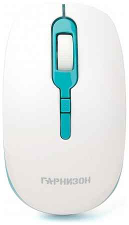 Мышь Wireless Garnizon GMW-460-2 бело-бирюзовый, 1000 DPI, 2 кн. колесо-кнопка 969339333