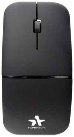 Мышь Wireless Garnizon GMW-500 черная, 1000 DPI, soft touch, 2 кн. колесо-кнопка