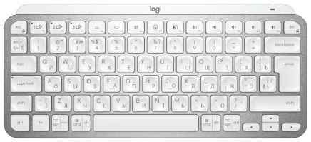 Клавиатура Wireless Logitech MX Keys Mini 920-010502 с подсветкой, pale