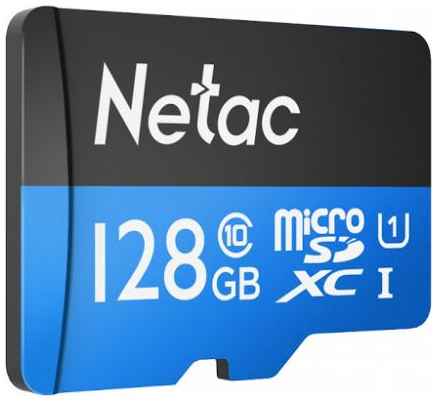 Карта памяти MicroSDXC 128GB Netac NT02P500STN-128G-R Class 10 UHS-I U1 P500 Standart + адаптер 969340601