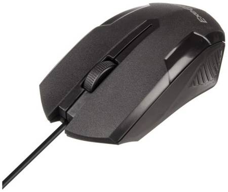 Мышь Exegate SH-9025L2 EX279944RUS USB, оптическая, 1000dpi, 3 кнопки и колесо прокрутки, длина кабеля 2,2м, черная, Color box 969340744