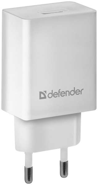 Зарядное устройство сетевое Defender UPA-21 83571 5V/2.1A 1XUSB WHITE 969341282