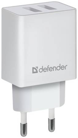 Зарядное устройство сетевое Defender UPA-22 83580 5V/2.1A 2XUSB