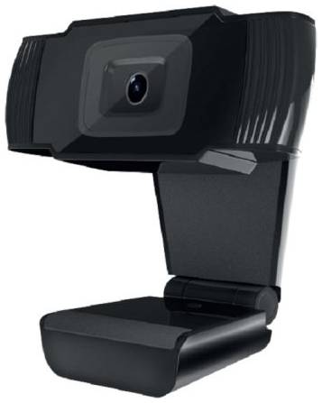 Веб-камера CBR CW 855HD black, 1Мп, USB 2.0, встроенный микрофон с шумоподавлением, фикс.фокус, крепление на мониторе, 1.4 м 969342133