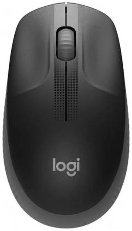 Мышь Logitech M190 910-005905 черный/серый оптическая (1000dpi) беспроводная USB (2but) 969342849