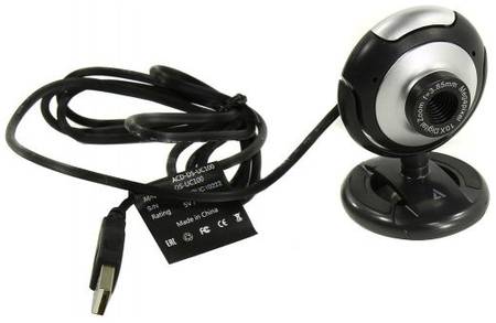 Веб-камера ACD ACD-DS-UC100 640x480, 0.3МПикс CMOS, 30 кадров в секунду, USB 2.0, черный с серыми вставками 969342913