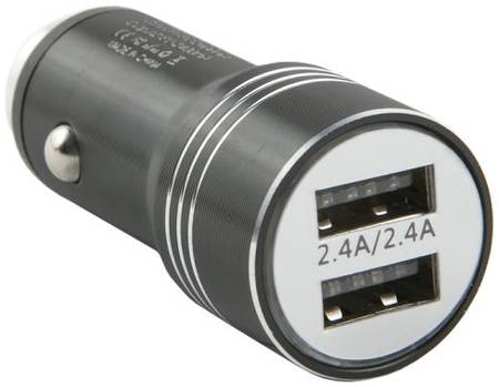Зарядное устройство автомобильное Red Line AC-5 УТ000016521 2 USB, 2.4А