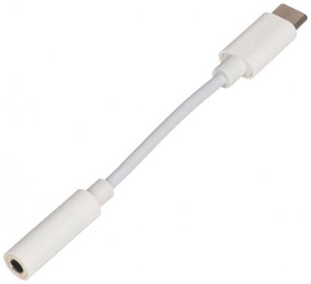 Переходник Buro BHP TPC-JCK белый USB Type-C (m) Jack 3.5mm (f) 969346445