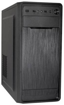 Корпус ATX Exegate XP-332-600W-12 EX283074RUS Miditower, БП XP600 с вент. 12см, 2*USB, аудио