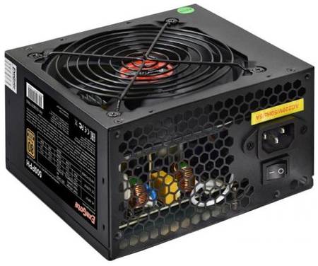 Блок питания ATX Exegate 500PPH-S 500W, 80+Bronze, APFC, 12cm, 24p, (4+4)p, 5*SATA, 3*IDE с з