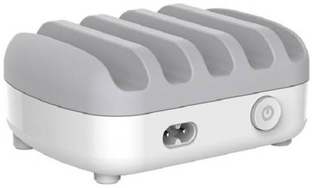 Зарядное устройство сетевое Orico DUK-5P белый/серый, 5*USB2,4А/5В; 60 Вт, пластик 969348832