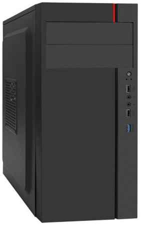 Корпус ATX Exegate EX290177RUS черный, БП 350W, 2*USB 2.0, USB3.0, audio 969350061