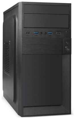 Корпус mATX Exegate EX291148RUS , БП 500W, 2*USB 2.0, 2*USB 3.0, audio