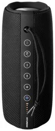 Портативная акустика Hyundai H-PAC340 20W 1.0 BT/3.5Jack/USB 10м 5000mAh черный 969351014