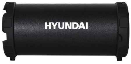 Портативная акустика Hyundai H-PAC220 10W 1.0 BT/3.5Jack/USB черный/голубой 969351023