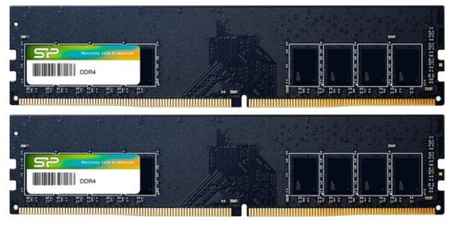 Модуль памяти DDR4 16GB (2*8GB) Silicon Power SP016GXLZU360B2A XPOWER AirCool PC4-28800 3600МГц CL18 1Gx8 SR 1.35V 969351293