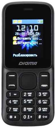 Мобильный телефон Digma A172 Linx LT1070PM 32MB 2Sim 1.77″ 128x160, GSM900/1800, microSD max32GB, черный (1402107) 969353284