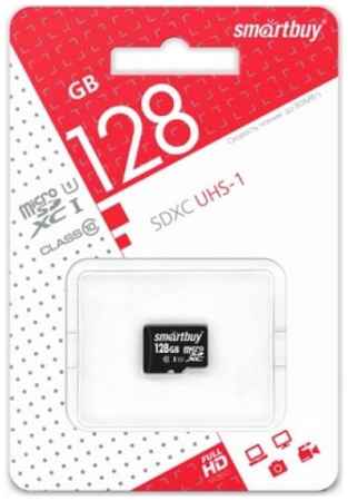 Карта памяти 128GB SmartBuy SB128GBSDCL10-00 MicroSDXC Class10 UHS-I без адаптера