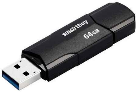 Накопитель USB 2.0 64GB SmartBuy SB64GBCLU-K Clue, чёрный 969354420