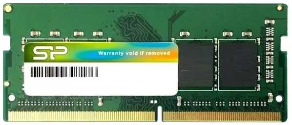 Модуль памяти SODIMM DDR4 4GB Silicon Power SP004GBSFU240X02 PC19200, 2400Mhz, CL17, 1.2V