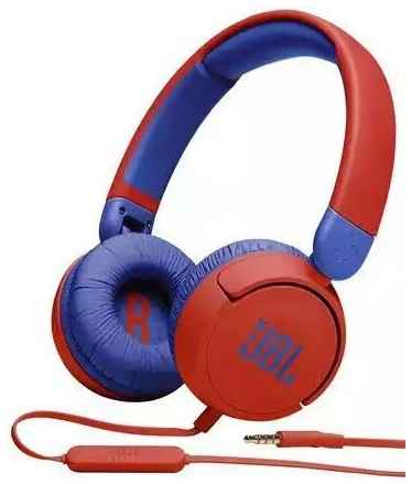 Наушники JBL Jr310 накладные с микрофоном детские, 1.0м, цвет синий/красный 969355551