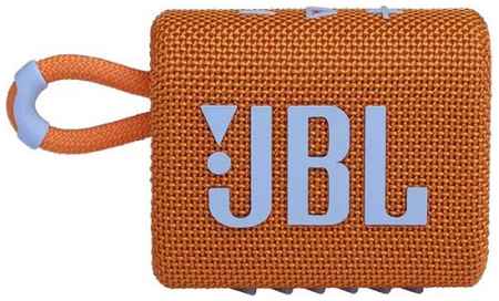 Портативная акустика JBL GO 3 4,2W RMS, BT 5.1, до 5 часов, цвет оранжевый 969355691