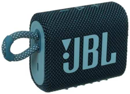Портативная акустика JBL GO 3 4,2W RMS, BT 5.1, до 5 часов, цвет синий 969355697