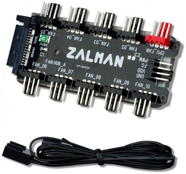 Контроллер Zalman ZM-PWM10 FH питания 10 вентиляторов