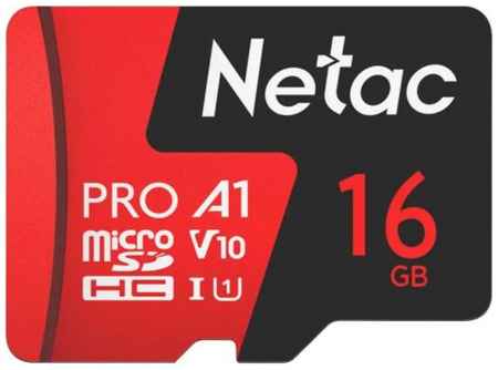 Карта памяти MicroSDHC 16GB Netac NT02P500PRO-016G-R P500 Extreme Pro, SD adapter retail 969359770