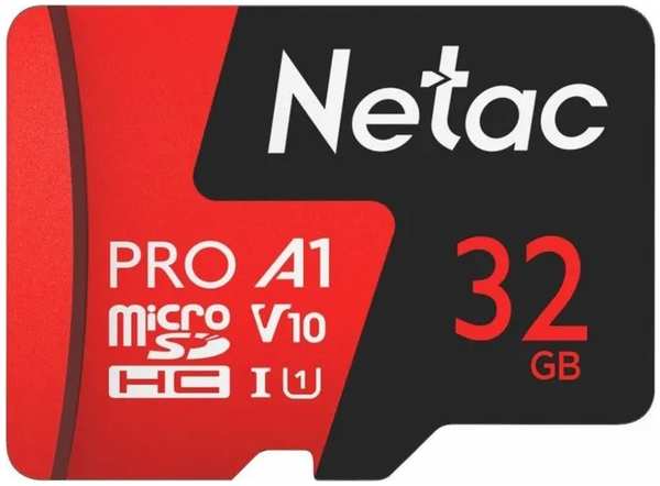 Карта памяти MicroSDHC 32GB Netac NT02P500PRO-032G-S P500 Extreme Pro, retail 969359775