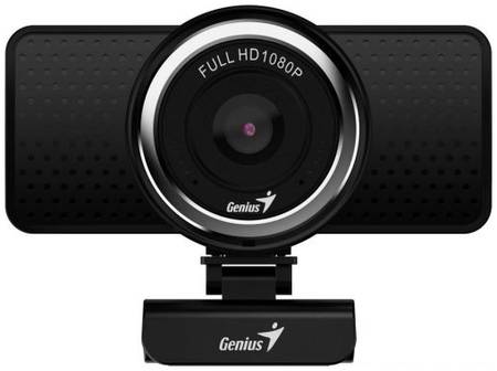 Веб-камера Genius ECam 8000 32200001407 red, 1080p Full HD, вращается на 360°, универсальное крепление, микрофон, USB 969361714