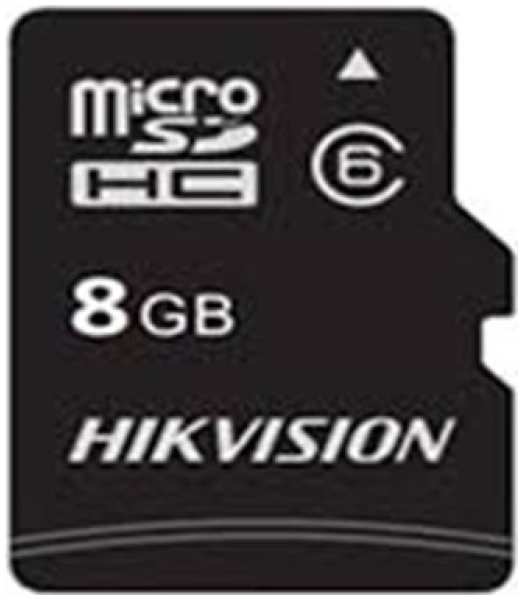 Карта памяти 8GB HIKVISION HS-TF-C1(STD)/8G/ADAPTER microSDHC (с SD адаптером) 90/12MB/s 969361930