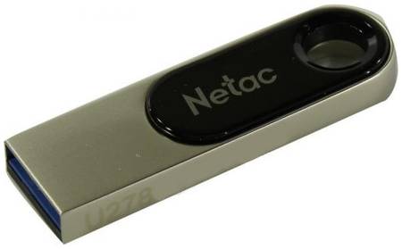 Накопитель USB 2.0 8GB Netac NT03U278N-008G-20PN U278, металлическая матовая 969361959