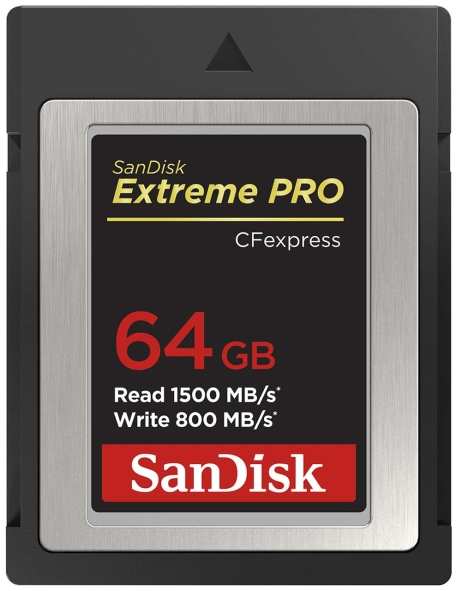 Карта памяти 64GB SanDisk SDCFE-064G-GN4NN Extreme PRO CFexpress Type B 1500/800MB/s 969363249
