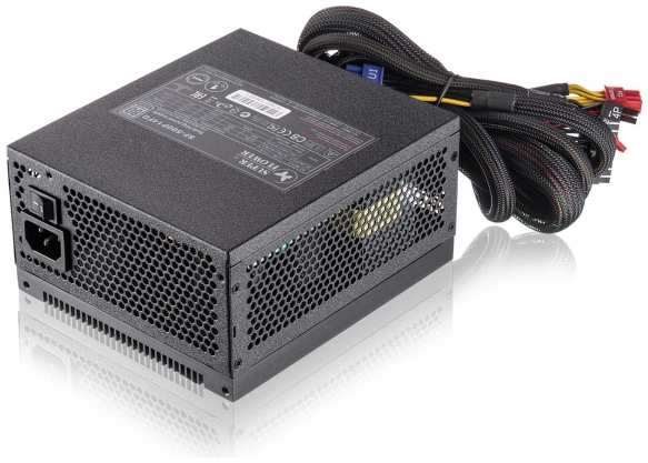 Блок питания ATX Super Flower Golden Silent SF-500P14FG 500W, fanless, APFC, 80+ platinum, semi-modu