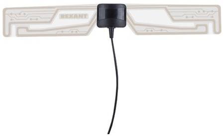 Антенна Rexant 34-0707 комнатная, с USB питанием, для цифрового телевидения DVB-T2, Ag-707