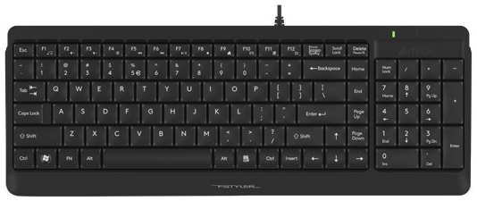 Клавиатура A4Tech Fstyler FK15 черный USB (1431331) 969377116