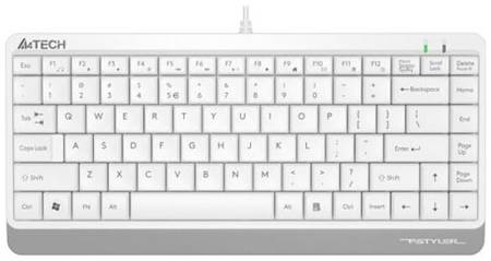 Клавиатура A4Tech Fstyler FK11 белый USB slim (1391318) 969377125