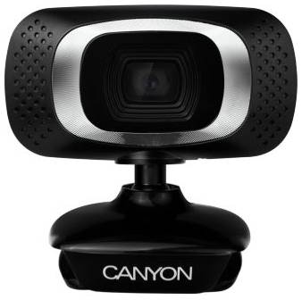 Веб-камера Canyon C3 720P HD USB2.0, 1 Мпикс, black 969377523