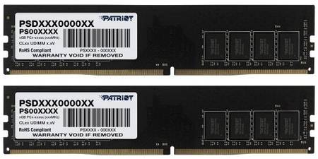 Модуль памяти DDR4 32GB (2*16GB) Patriot Memory PSD432G3200K Signature Line PC4-25600 3200MHz CL22 1.2V