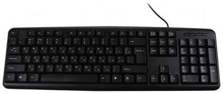 Клавиатура Exegate LY-331L5 EX286178RUS USB, 104кл., Enter большой, шнур 2,55м, черная, OEM
