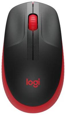 Мышь Wireless Logitech M190 красный/черный оптическая (1000dpi) USB (2but) 910-005915 / 910-005908 969383084
