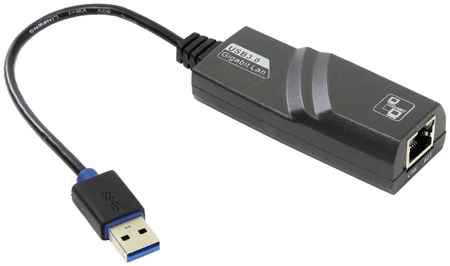Адаптер сетевой VCOM DU312M USB 3.0 (Am) --> LAN RJ-45 Ethernet 1000 Mbps, Aluminum Shell 969384245