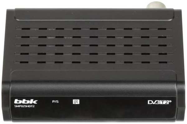 Ресивер цифровой телевизионный DVB-T2 BBK SMP025HDT2 черный 969385715