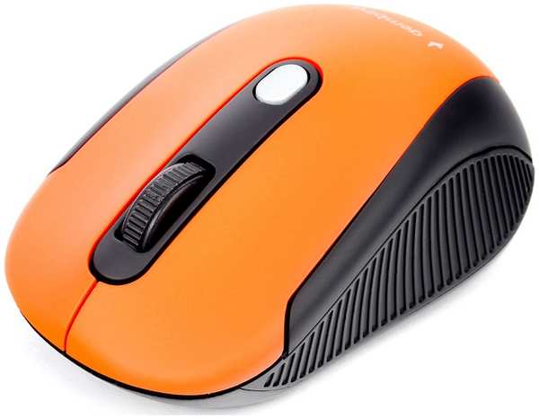 Мышь Wireless Gembird MUSW-420-3 2.4ГГц, оранжевый, 4кн, 1600DPI, блистер 969387453