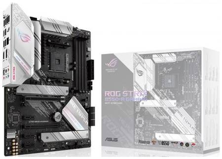 Материнская плата ATX ASUS ROG STRIX B550-A GAMING (AM4, AMD B550, 4*DDR4(5100), 6*SATA 6G RAID, 3*M.2, 5*PCIE, 2.5Glan, 7.1CH, 7USB 3.2/USB Type-C, H