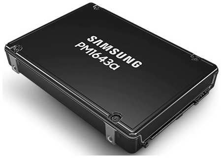Накопитель SSD 2.5'' Samsung MZILT3T2HBLS-00007 PM1643a 3.2TB SAS 12Gb/s 2100/2000MB/s IOPS 450K/90K MTBF 2M 3DWPD OEM 969390458