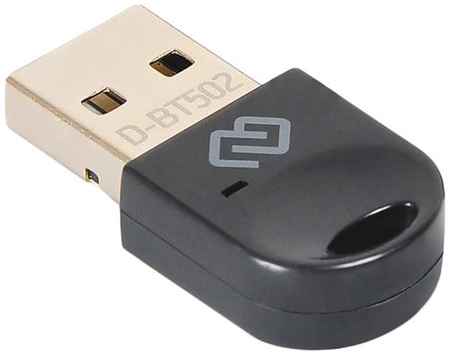 Адаптер USB Digma D-BT502 bluetooth 5.0+EDR class 1.5 20м черный 969392289